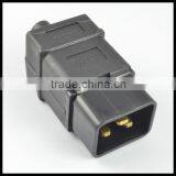 IEC 320 C20 Male Adapter Connector Electrical Industrial Plug Adapter 15A