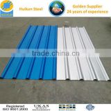 corrugated galvanized color steel roofing