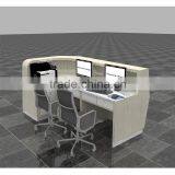 Hot Sale Cheap Reception Desk Round U-shaped Reception Desk Use in Commercial Furniture