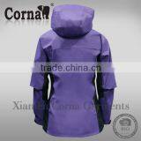 Wholesale Fashionable Purple Windproof Chinese Jacket thumbnail-3