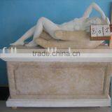 Marble Human Figure Sculpture thumbnail-1