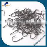 Flat Handle None Eyed Barbed Curve Shank Carp Fishing Hook Size #1,#2,#3,#4,#5,#6,#7,#8,#9,#10,#11,#12 thumbnail-3
