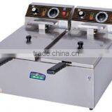 Double Fryer With Timer, 18-10 S/s