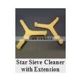 Star Type Sieve Cleaner With Brush Mill Pan Clear Plansifter Cleaner Rotating Brushes Cleaner thumbnail-3