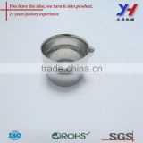 Custom fabrication Brushed steel Special shape pipe fitting