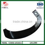 China Hot Selling Agriculture Machinery Parts Double Hole Rotary Tiller Blade thumbnail-2