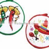 Hot Sale Insulated Microwaveable Fabric Tortilla Holder/Keeper Warmer thumbnail-2