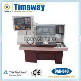 SIEMENS Big Spindle Bore Flat Bed CNC Lathe Machine thumbnail-1