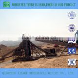 Rirver sand bucket chain mining dredger with washer&magnetic separator