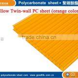 Orange Polycarbonate Hollow Sheet thumbnail-3