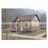 Classic European Light Steel Structure Luxury Prefab Steel Villa thumbnail-2
