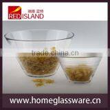 11 Inch Centrifuge Glass Fruit Salad Bowl thumbnail-1