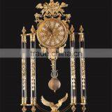 Amazing Flower Decorative Wall Clock, Copper Cast Wall Clock, French Elegant Design Wall Clock thumbnail-6