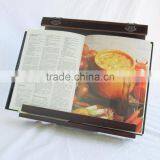 Wooden Cookbook Stand Acrylic Splatter Guard thumbnail-1