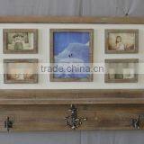 2016 Shabby Chic Wooden Shelf With Frames With Hooks thumbnail-5