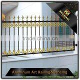 Decorative Color Powder Coated Cast Outdoor Aluminum Garden Border Fence thumbnail-4