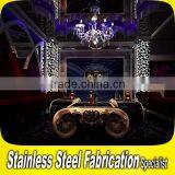 Luxurious Stainless Steel Interior KTV Wine Bar Counter Design thumbnail-1