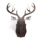 Decorative Decor of China Newly Design Art Mounted Wooden Animal Heads thumbnail-3