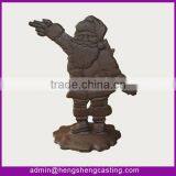 Antique Cast Iron Father Christmas Decoration thumbnail-1