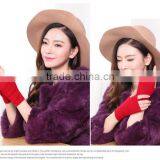 Cashmere Autumn Winter Gloves Have Finger Korean Mittens thumbnail-4