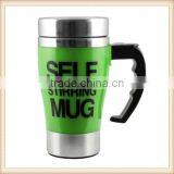 Stainless Lazy Self Stirring Mug Auto Mixing Tea Coffee Cup Office Home Gift New thumbnail-2