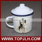 New Fashion Retro Style Enamel Cup Heated Coffee Mug thumbnail-4