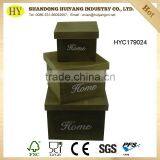 Vintage Wood Boxes With Lid Wholesale thumbnail-1