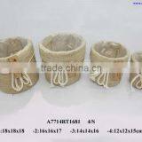 Jute Gift Basket for Seasonal thumbnail-1