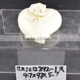 Hot Sale Ceramic Rose Figurine for Valentine's Day & Wedding thumbnail-1