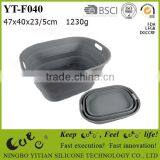 Food Grade Silicone Collapsible Basin