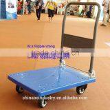 Plastic Platform Hand Truck, Plastic Foldable Trolley, Plastic Handcart With Wheels Handtrolley Platform HandTruck PH150P thumbnail-1