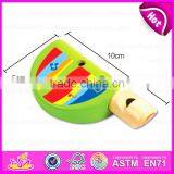 New Design Children Musical Instrument Wooden Flute W07D014 thumbnail-3
