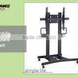 Living Room Furniture Design Monitor Bracket Swivel TV Cart With Wheels thumbnail-3