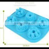 Silicone Cake Mold SOAP Mold Chocolate Molds Six-Castle Cake Pan thumbnail-4