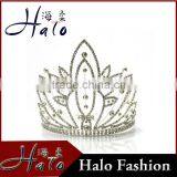 Women Pageant Jewelry Big Rhinestone Fashion Crown Tiaras thumbnail-1
