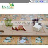 Kitchen Extra Large Natural 18x12 Bamboo Cutting Board With Deep Drip Groove thumbnail-3