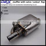 Racing Performance Muffler With Exhaust Valve in Exhaust System thumbnail-5