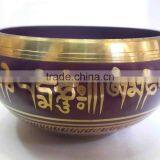 Best Selling Symbolic Colored Tibetan Healing Meditation Singing Bowl thumbnail-2