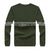 Latest Design Men Cashmere /wool Knit Crew Neck Pullover Sweater thumbnail-2