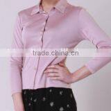 European and American Wind Silk Ladies'short Sleeve Blouse thumbnail-3