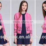 Latest Korean Style Classic Fashion Embroidered Casual Jacket Customized thumbnail-6