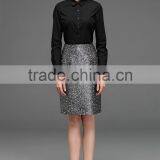 Intellectual Modern Ladies Long Sleeve Non-iron White Formal Shirt thumbnail-4