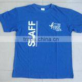 promotional cotton t-shirt with custom logo, cheap price t-shirts