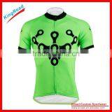 Custom Wholesale French Cycling Clothing From Kroad Manufacturer, Fluo Green Kits thumbnail-1
