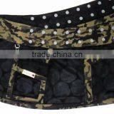 Mature Sexy Girl's Chilly Grapes Short Side Camouflage Jean Skirts thumbnail-3