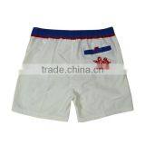 Cheap Price Custom Logo White Board Shorts / Mens Blank Beach Shorts thumbnail-3