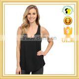 Women Polyester Gym Tank Top Dry Fit Tank Top Fitness Clothing Custom
