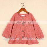 2015 Fancy Baby Coat Designs Wholesale Outfit Jacket for Gils Kids Alpaca Coat thumbnail-2