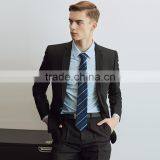 Custom Latest Design Black Men Slimming Shaper Suit Men Suit for Wedding thumbnail-5