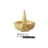 Wicker Basket/willow Basket/basketry thumbnail-1